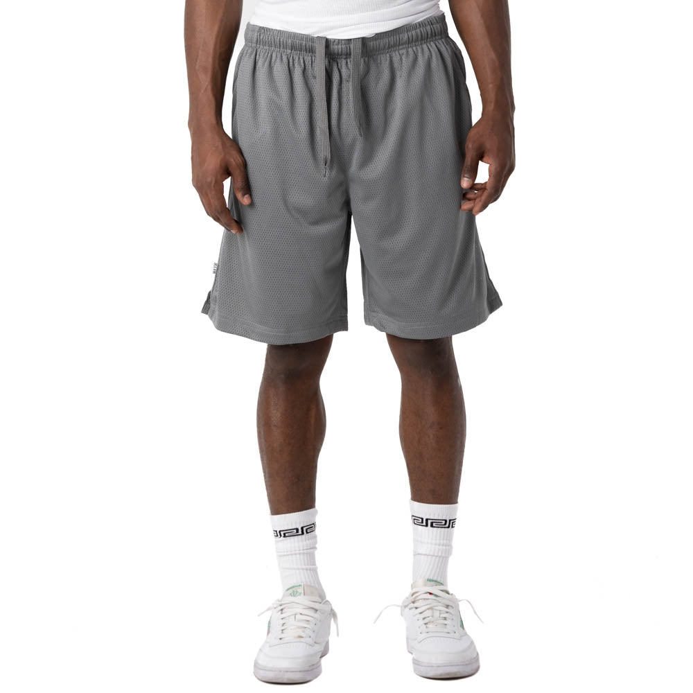 Pro Club Men's Comfort Mesh Athletic Shorts Gray