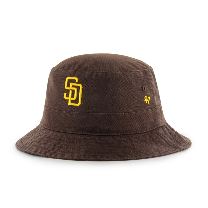 San Diego Padres 47 Brand Brown Primary Bucket Hat