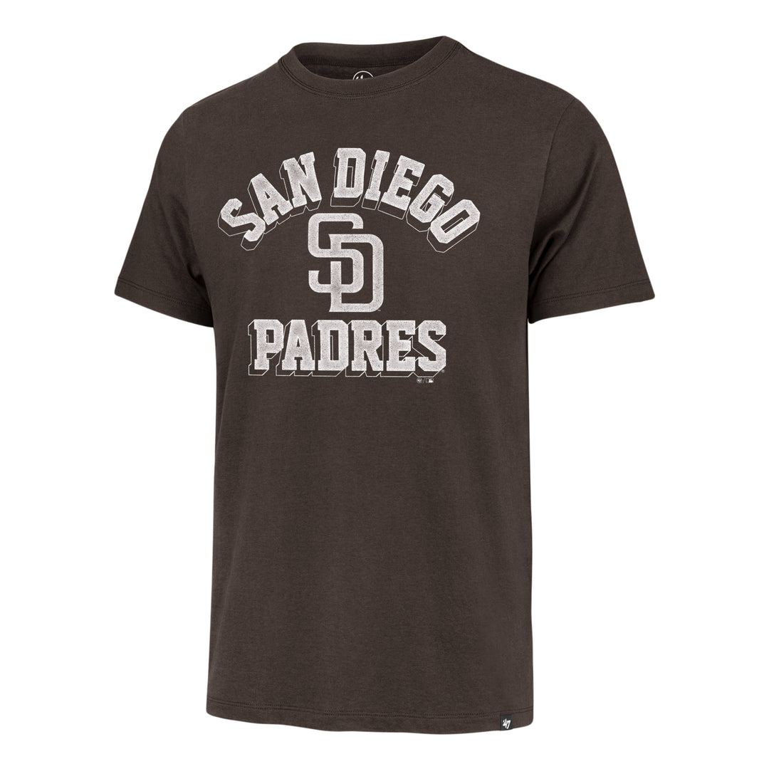 San Diego Padres 47 Brand Brown Unmatched Franklin Tee