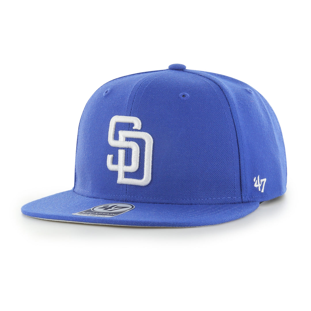 San Diego Padres 47 Brand Royal Blue Captain Snapback Hat