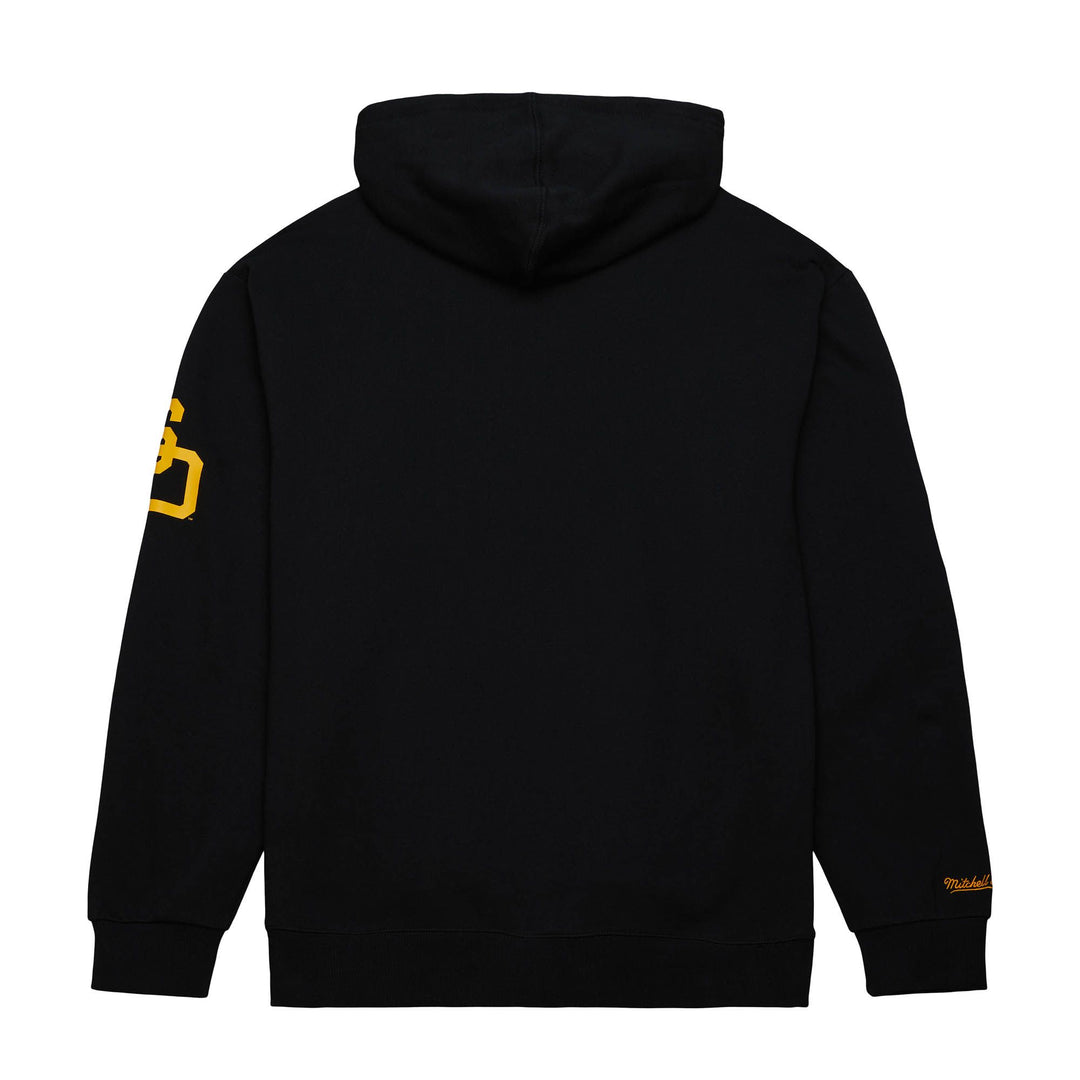 San Diego Padres Mitchell & Ness Game Time Fleece Hoodie Vintage Logo