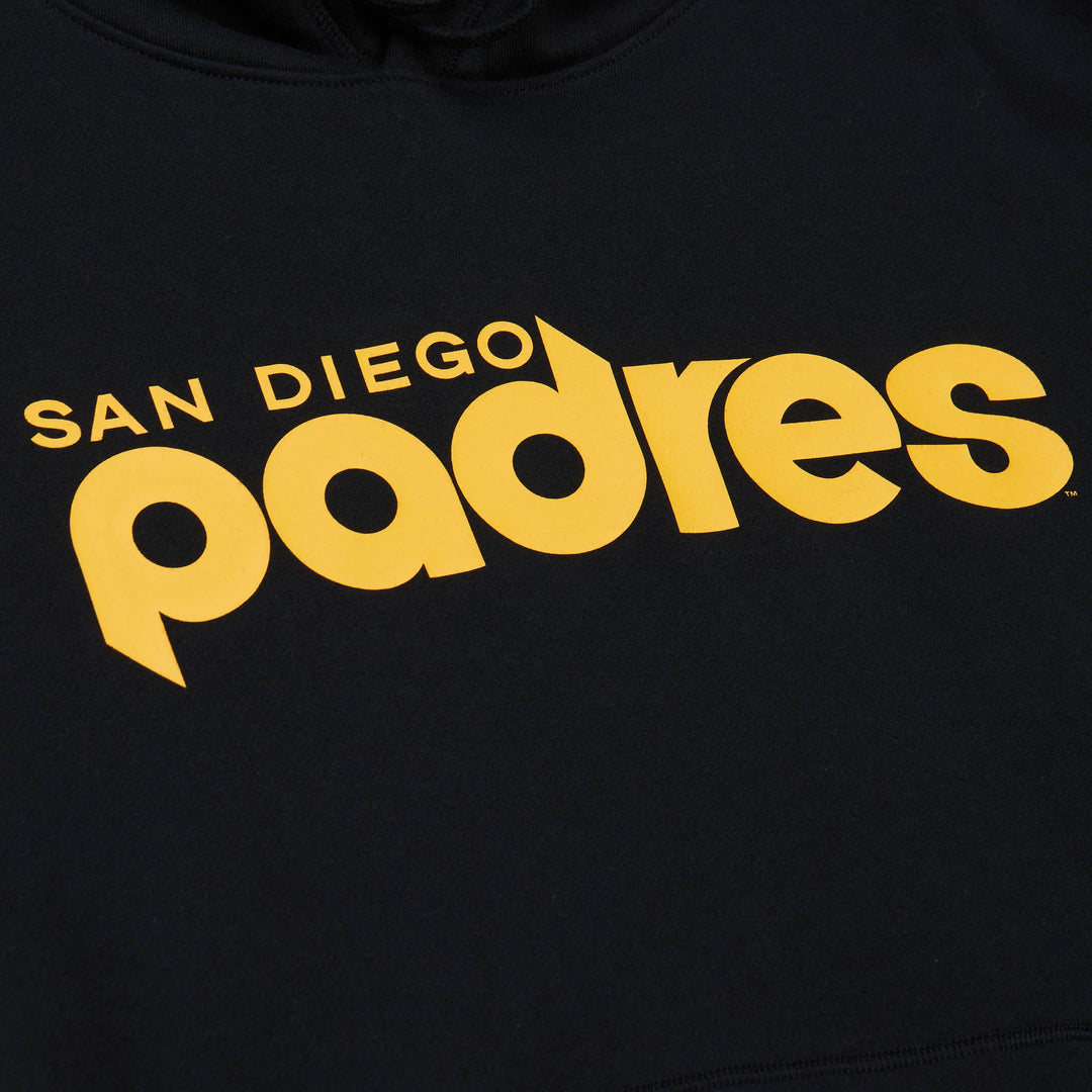 San Diego Padres Mitchell & Ness Game Time Fleece Hoodie Vintage Logo