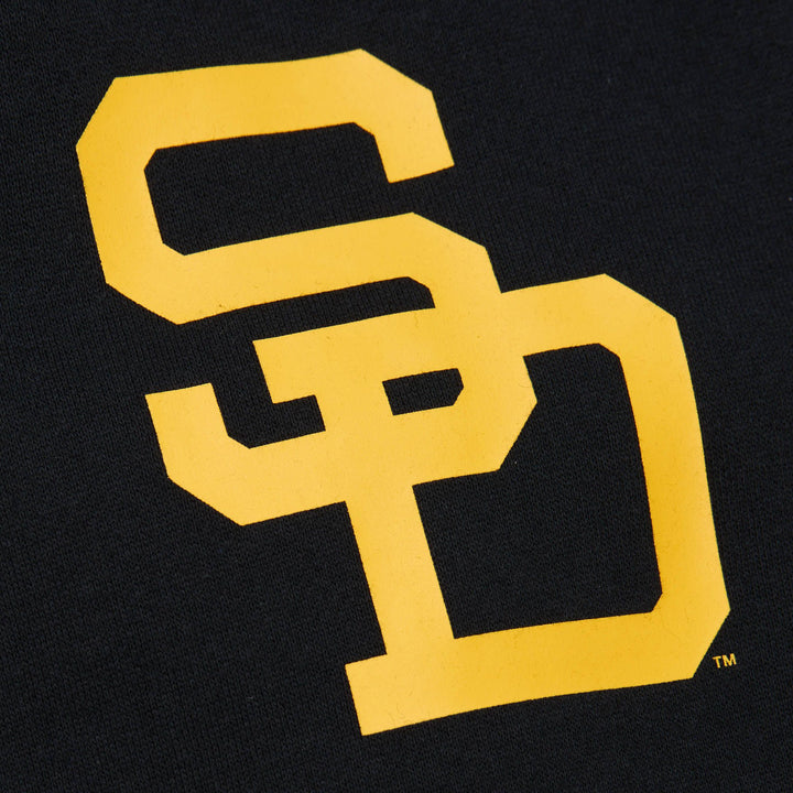 San Diego Padres Mitchell & Ness Game Time Fleece Hoodie Vintage Logo