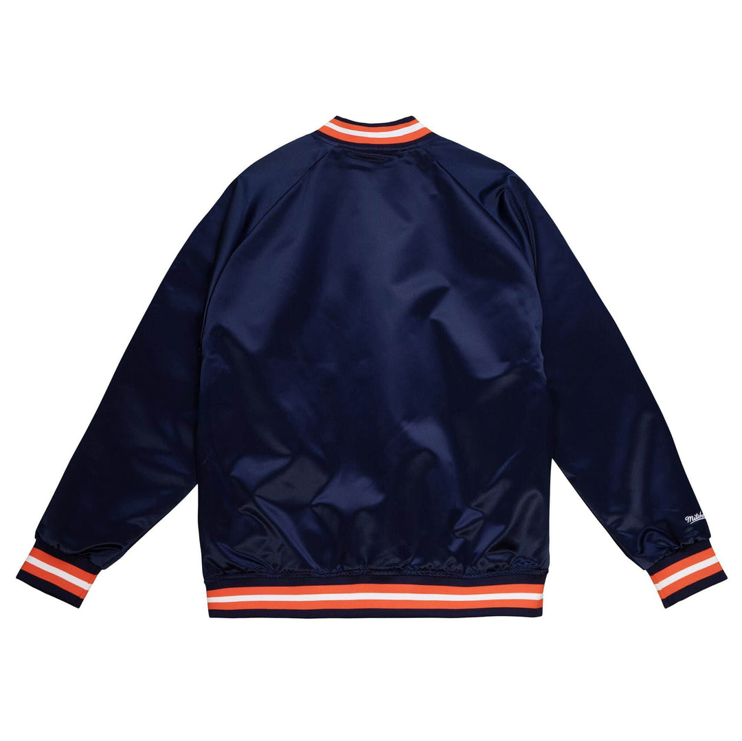 San Diego Padres Mitchell & Ness Lightweight Satin Jacket Navy