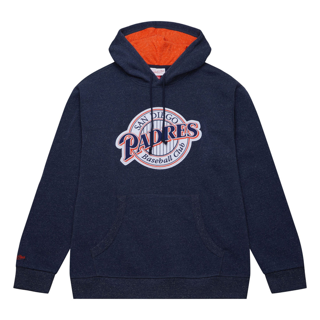 San Diego Padres Mitchell & Ness Snow Washed Fleece Hoodie