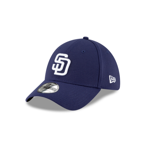 San Diego Padres New Era Blue Team Classic 39Thirty Flex Fit Hat