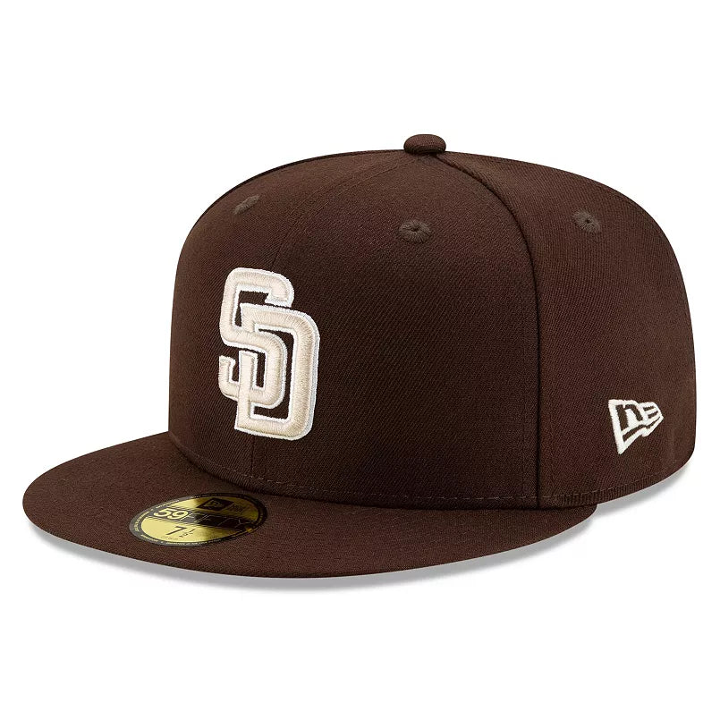 San Diego Padres New Era Brown Alternate Authentic Collection On-Field 59FIFTY Fitted Hat