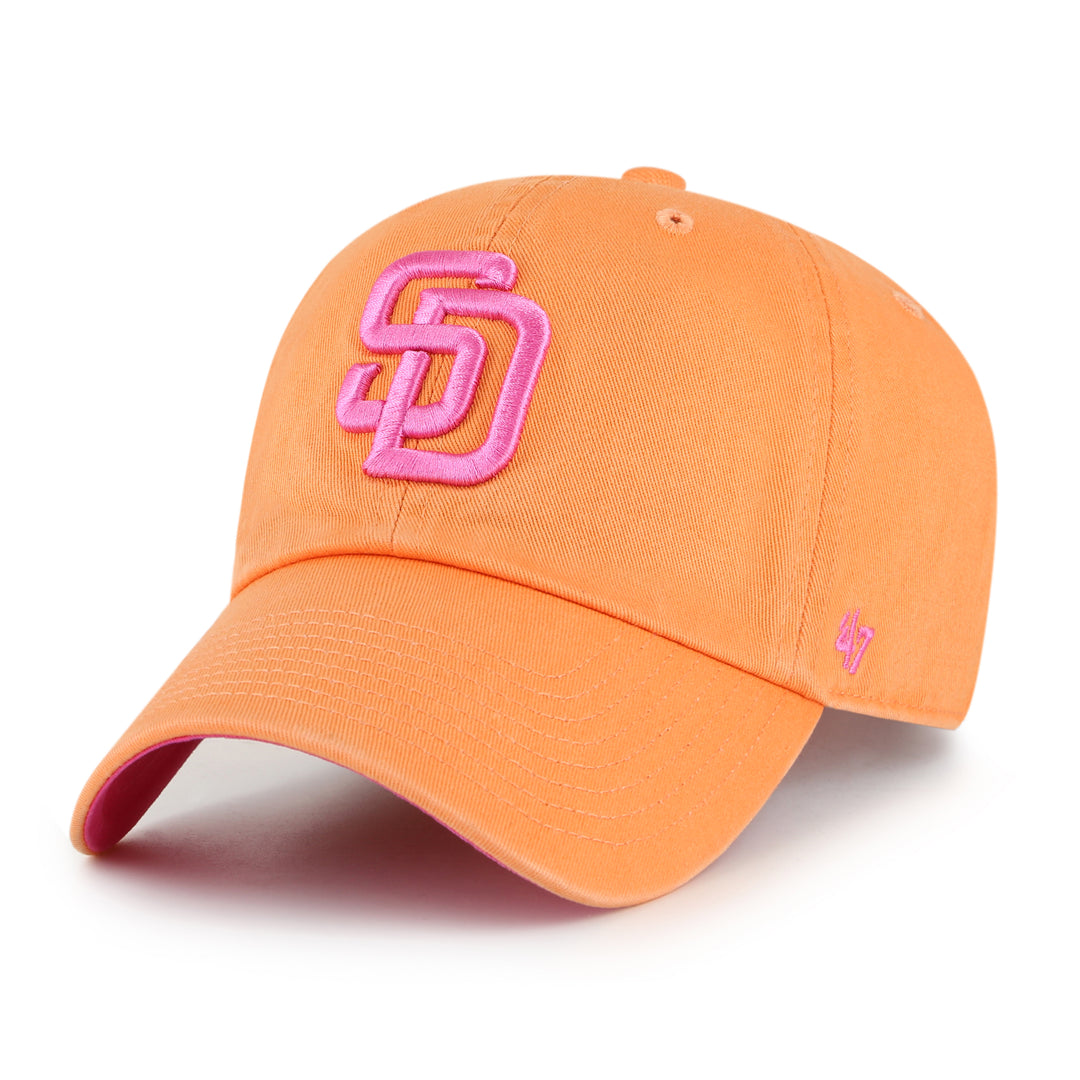 San Diego Padres '47 Orange Magenta Undervisor Clean Up Adjustable Hat