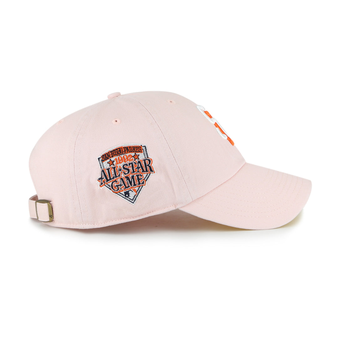 San Diego Padres '47 Pink 1992 MLB All-Star Game Double Under Clean Up Adjustable Hat