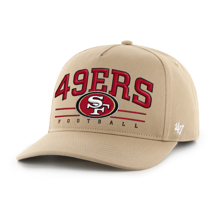 San Francisco 49ers 47 Brand Khaki Hitch Snapback Hat
