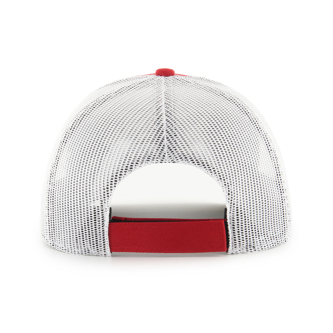 San Francisco 49ers '47 Brand Brand Red Trucker Adjustable Backstrap Hat