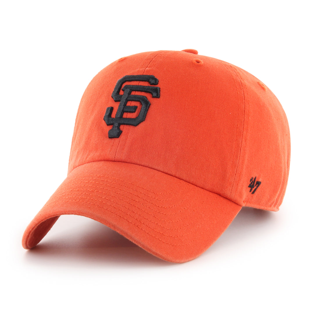 San Francisco Giants 47 Brand Orange Clean Up Adjustable Dad Hat