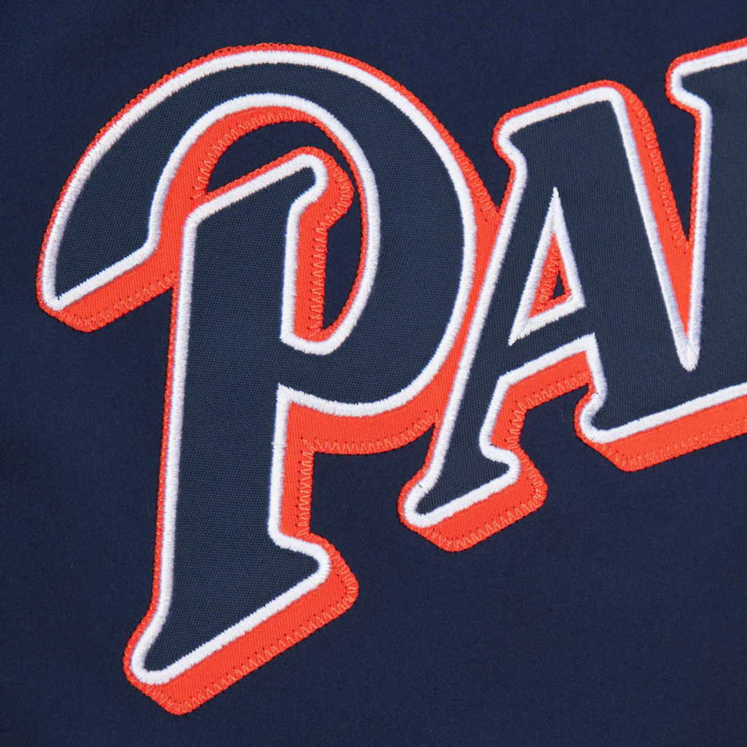 San Diego Padres Mitchell & Ness Men's Lightweight Satin Raglan Full-Snap Jacket