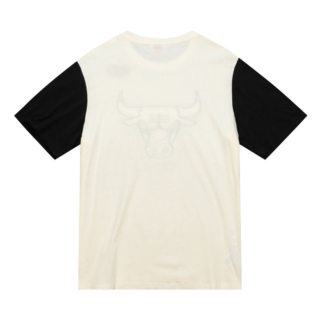 Chicago Bulls Mitchell & Ness NBA Color Blocked Tee Bulls