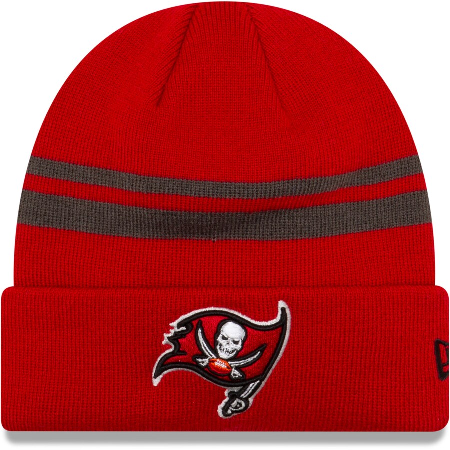 Tampa Bay Buccaneers New Era Cuffed Knit Hat - Red