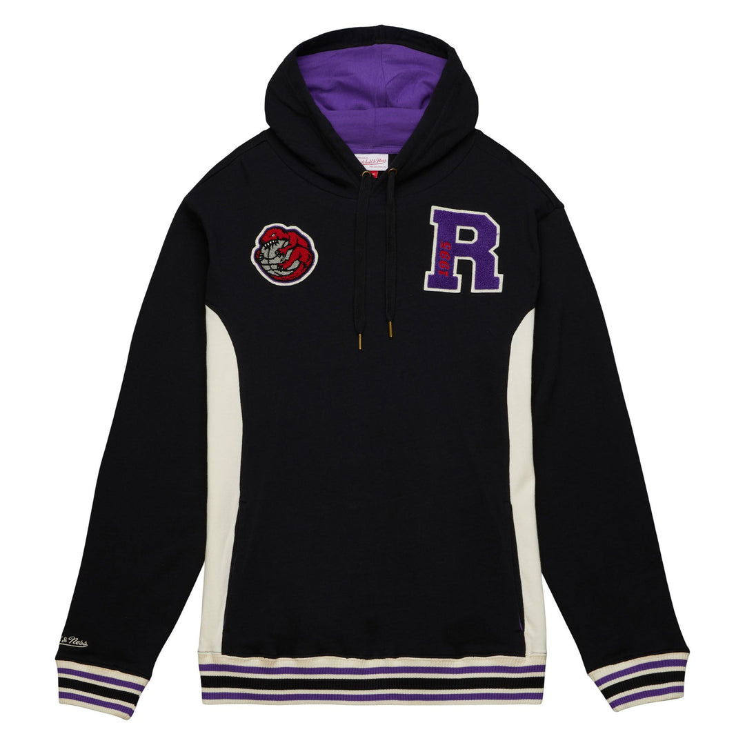 Toronto Raptors Mitchell & Ness Black Team Legacy French Terry Hoodie