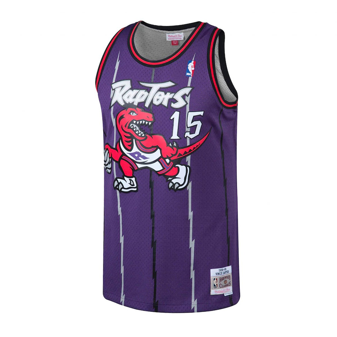 Toronto Raptors Mitchell & Ness Vince Carter #15 1998-99 Swingman Jersey