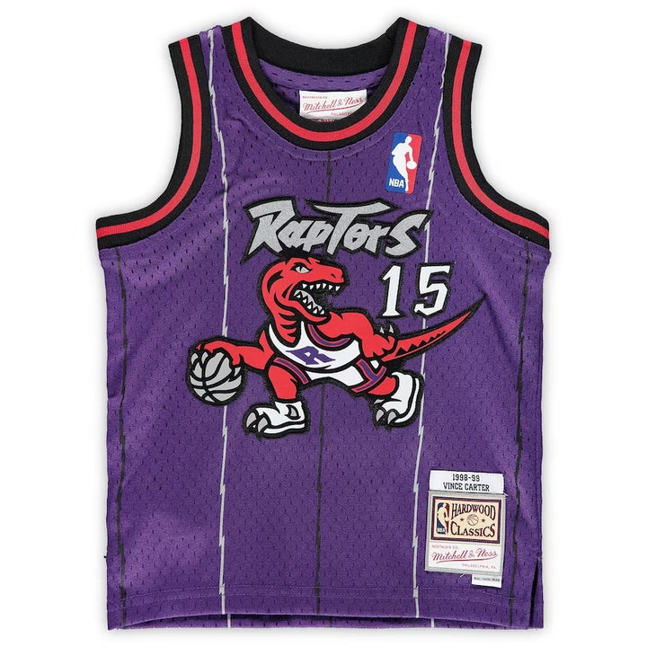 Toronto Raptors Vince Carter #15 Mitchell & Ness Purple 1998/99 Hardwood Classics Retired Player Jersey