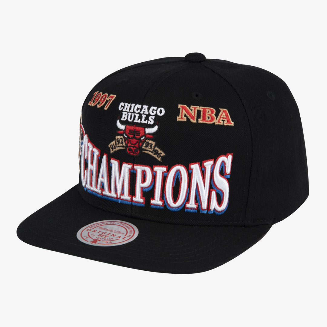 Chicago Bulls Mitchell & Ness NBA CHICAGO BULLS 1997 CHAMPIONS HWC SNAPBACK
