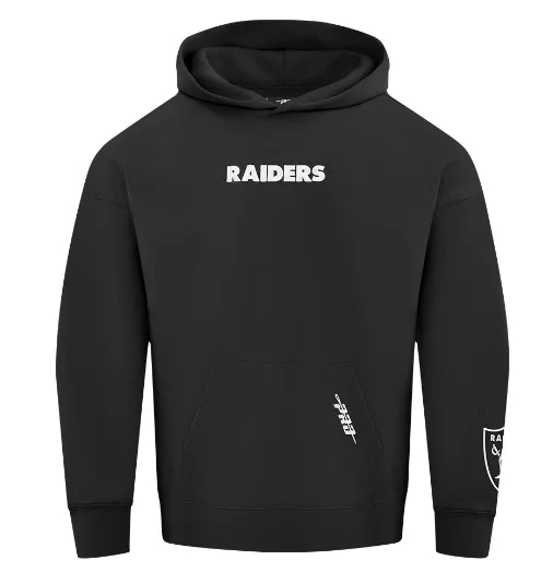 Las Vegas Raiders Pro Standard Wingspan Drop Shoulder Hoodie Black