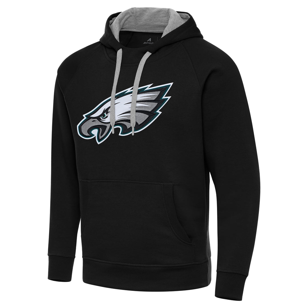 Philadelphia Eagles Men's Antigua Black Hoodie
