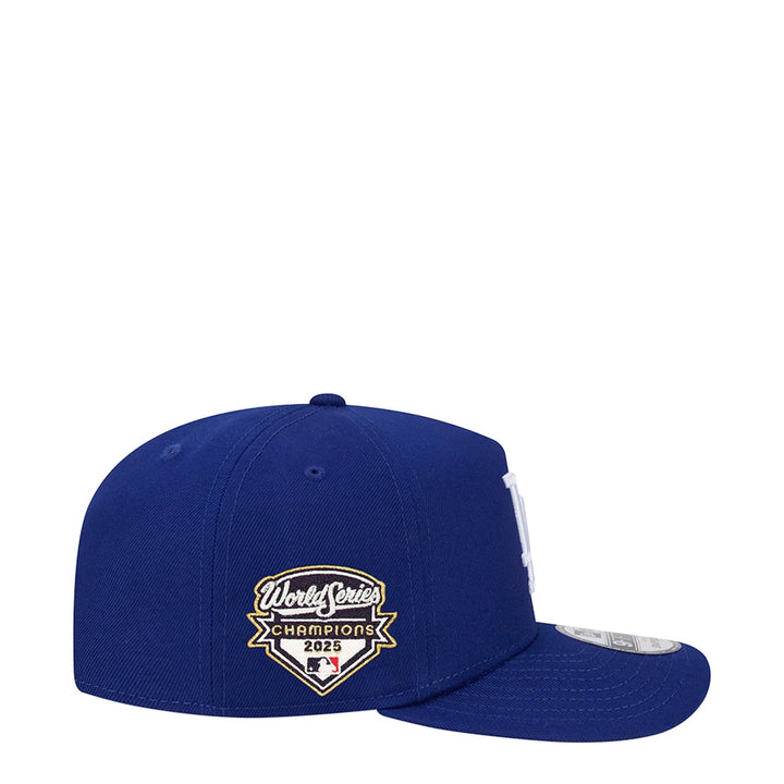 Los Angeles Dodgers New Era 2025 World Series Side Patch 9FIFTY A Frame Snapback Hat - Royal