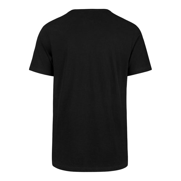 Los Angeles Lakers 47 Brand Los Angeles Lakers Jet Black Pop Imprint Super Rival T Mens Jet Black