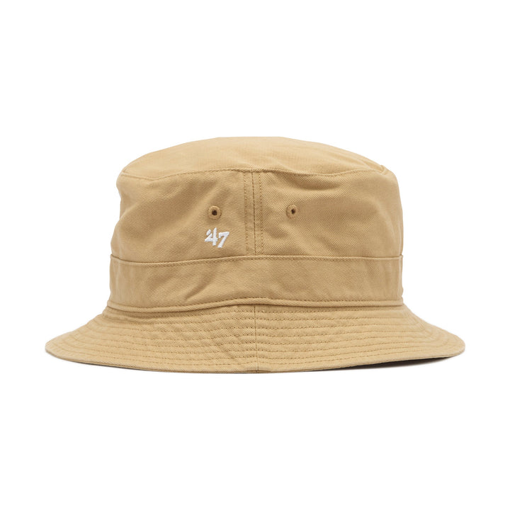 New York Yankees '47 khaki bucket hat — side detail