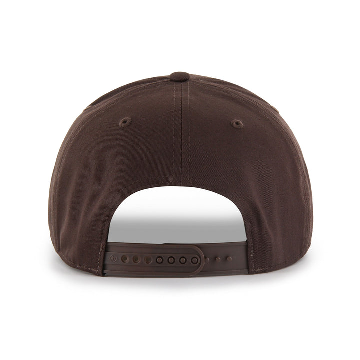 San Diego Padres '47 Hitch brown gold — rear