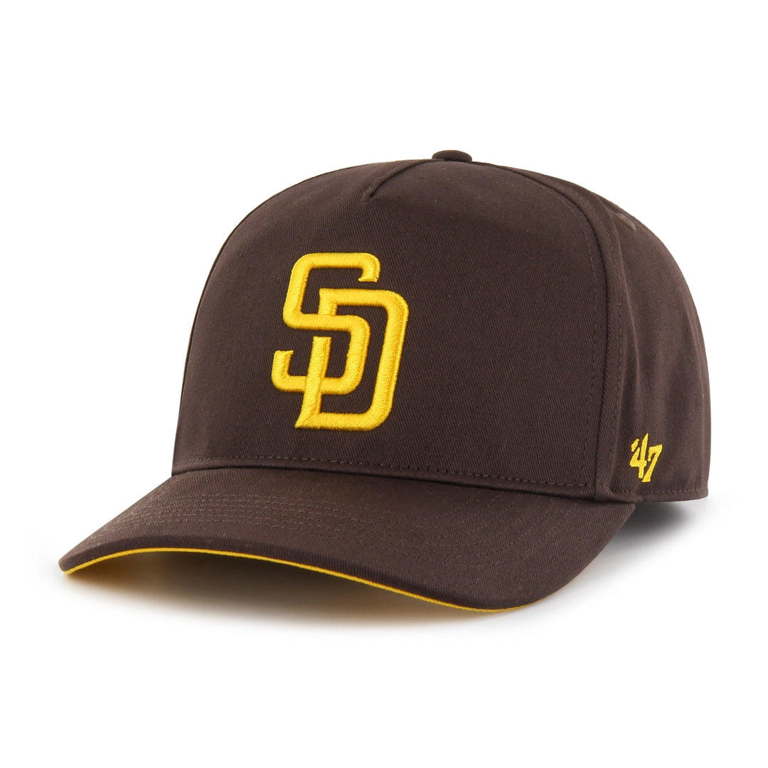 San Diego Padres '47 Hitch brown gold — front
