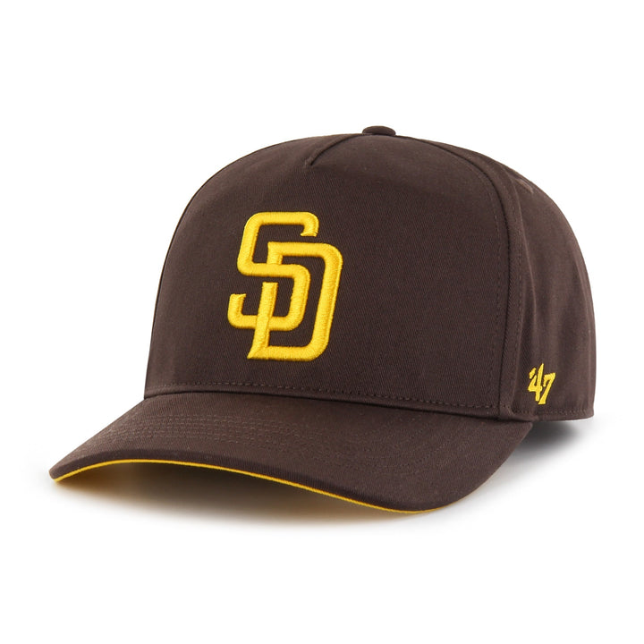San Diego Padres '47 Hitch brown gold — front