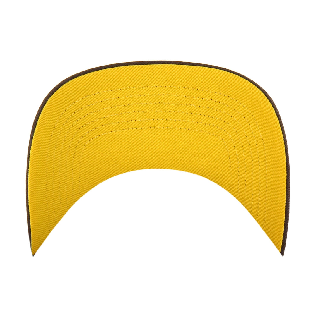 San Diego Padres '47 Hitch brown gold — underside