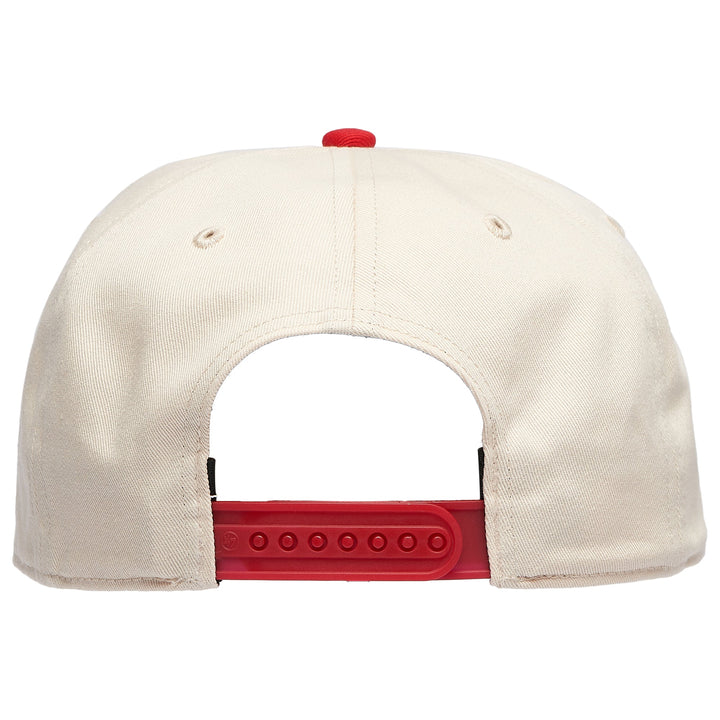 Los Angeles Dodgers 47 Brand Two-Tone Hitch Hat — Natural/Red — gallery angle 4