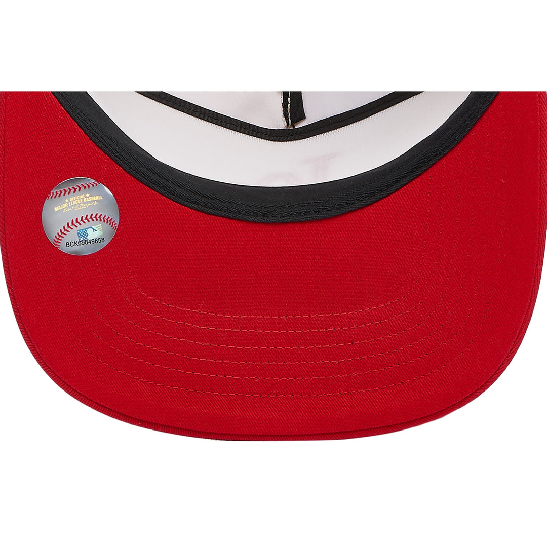 Los Angeles Dodgers 47 Brand Two-Tone Hitch Hat — Natural/Red — gallery angle 5