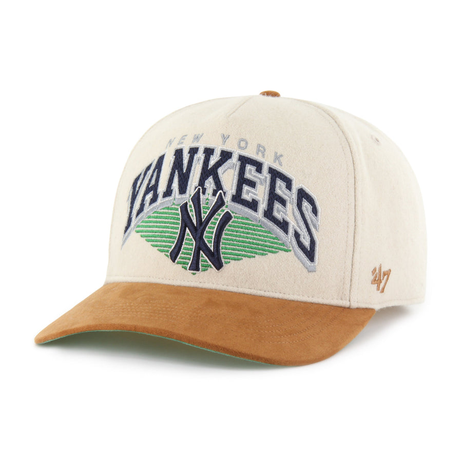 New York Yankees Pomona Wool Hitch Natural — manufacturer angle 1
