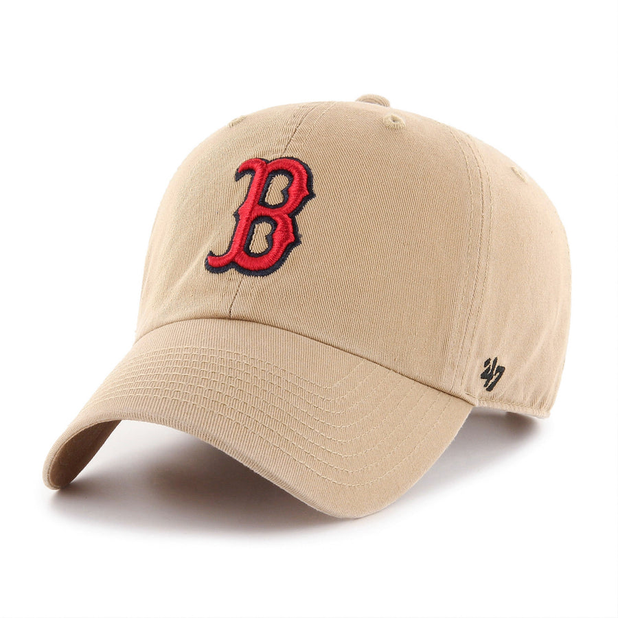 Boston Red Sox khaki '47 Clean Up — front