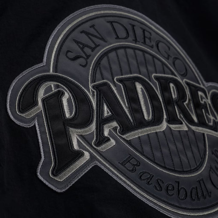 San Diego Padres Cooperstown Vintage Pullover Phantom Black