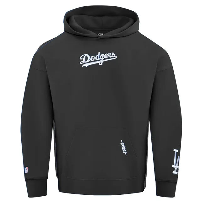 Los Angeles Dodgers Pro Standard Wingspan Drop Shoulder Hoodie Black