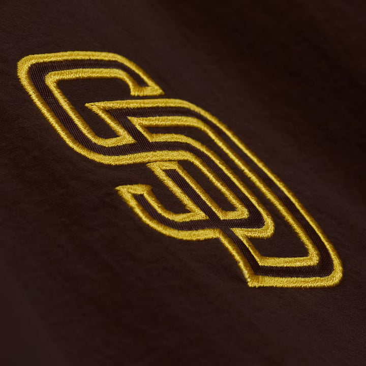 San Diego Padres Cooperstown Vintage Pullover Brown
