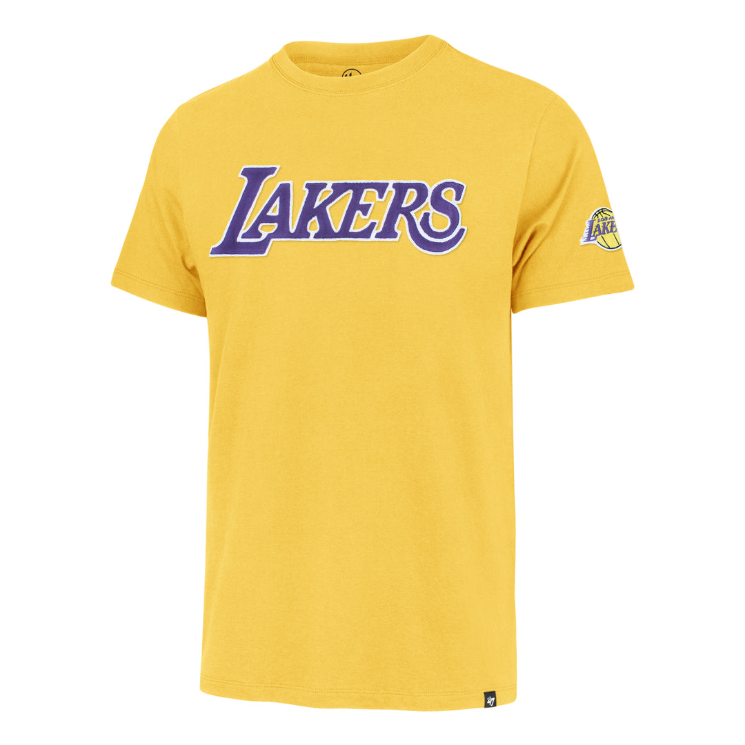 Los Angeles Lakers 47 Brand Goldfinch Franklin Fieldhouse T Mens Goldfinch