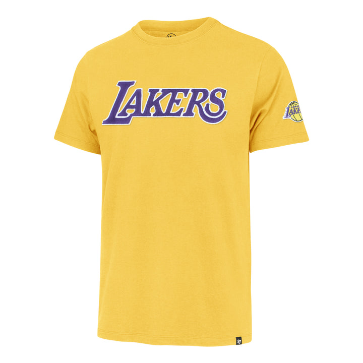 Los Angeles Lakers 47 Brand Goldfinch Franklin Fieldhouse T Mens Goldfinch
