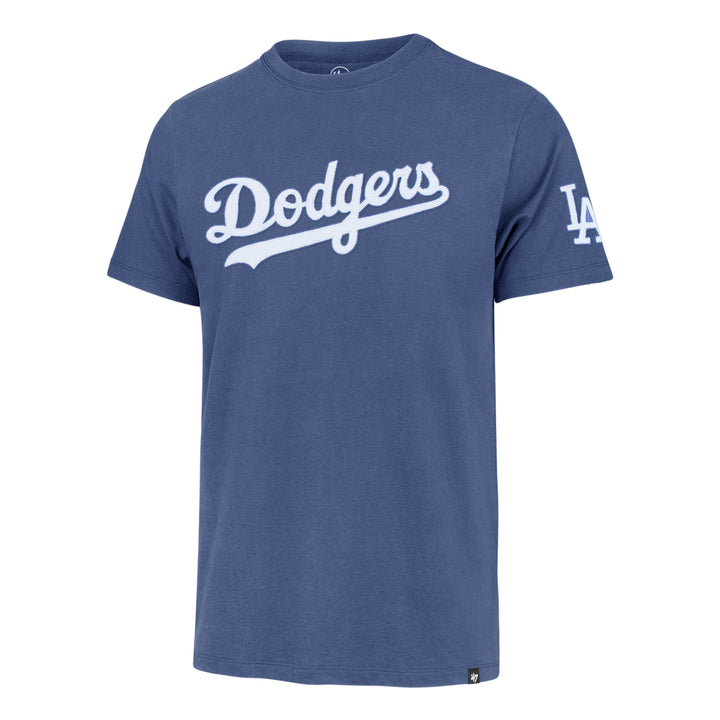Los Angeles Dodgers 47 Brand Cadet Blue Franklin Fieldhouse T Mens Cadet Blue