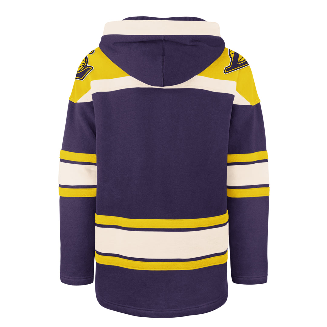 Los Angeles Lakers 47 Brand Purple Superior Lacer Hood Mens Purple