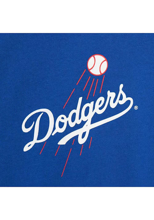 Los Angeles Dodgers Mitchell & Ness Double Clutch SS Premium Tee- Royal