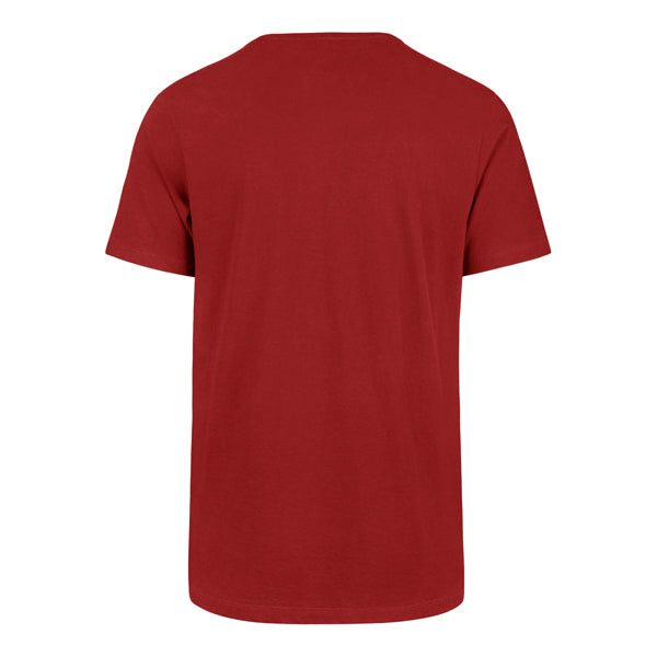 Chicago Bulls 47 Brand Red Pro Arch Super Rival Tee Men Red