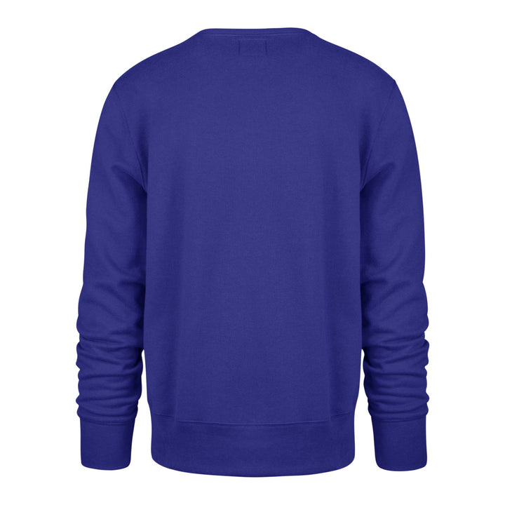 Los Angeles Dodgers 47 Brand Royal Overlay Headline Crew Men Royal
