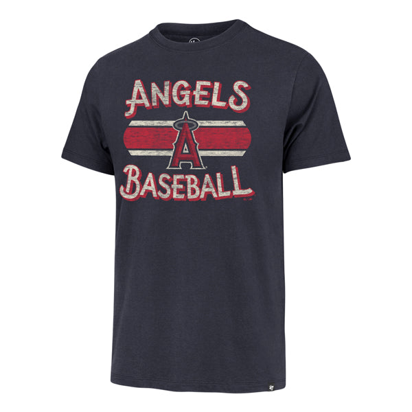 Los Angeles Angels 47 Brand Atlas Blue Renew Franklin Tee Men Atlas Blue
