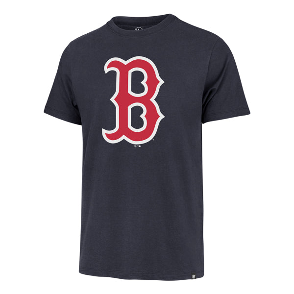 Boston Red Sox 47 Brand Atlas Blue Imprint Franklin Tee Men Atlas Blue