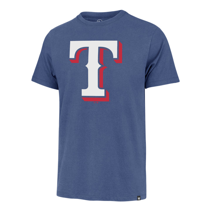 Texas Rangers 47 Brand Cadet Blue Imprint Franklin Tee Men Cadet Blue
