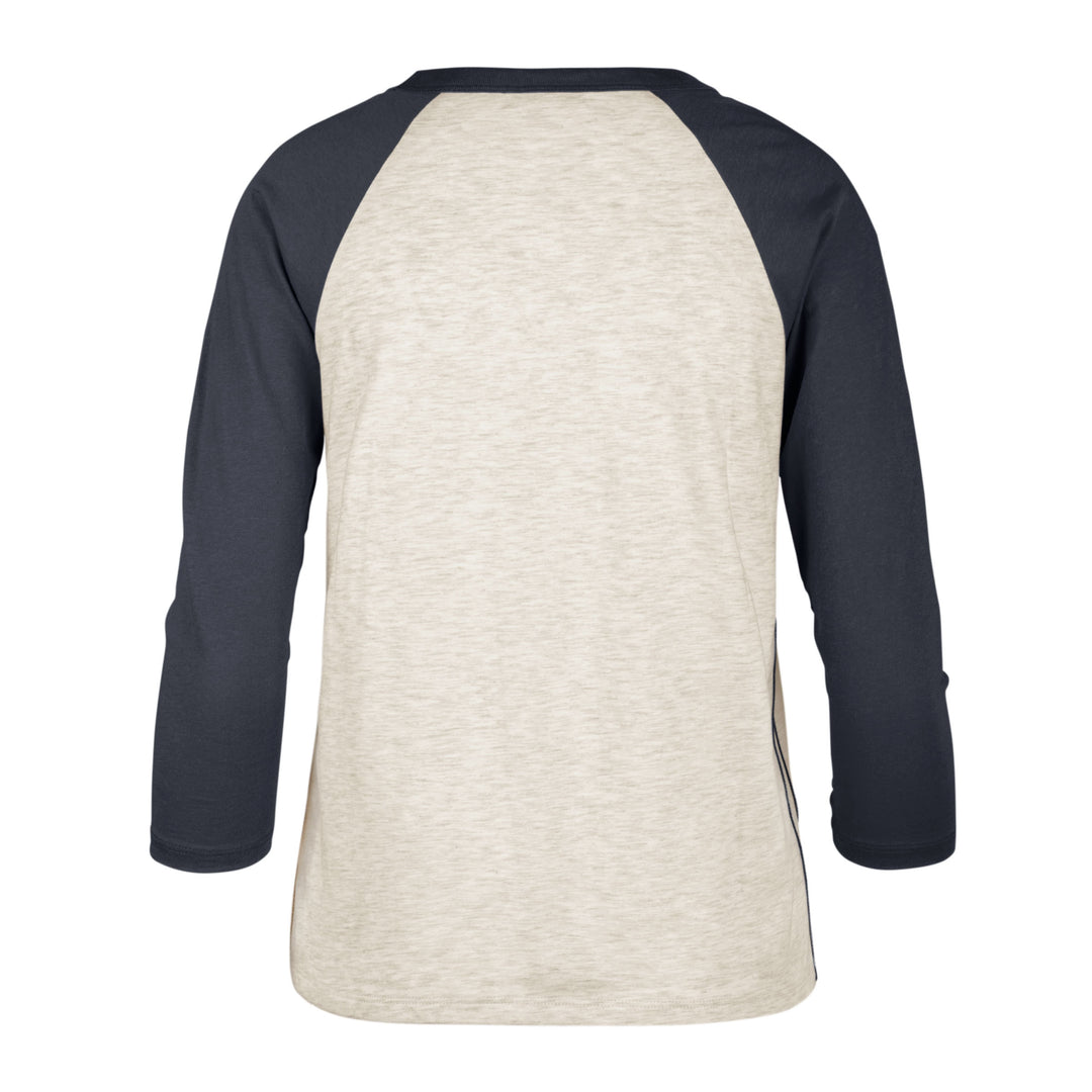 New York Yankees 47 Brand Oatmeal Retro Daze Ava Raglan Wmn Oatmeal